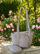 torba ze sznurka bawełnianego szyta+bonus, handmade zaimpregnowana