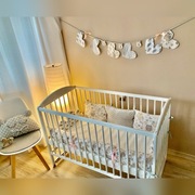 Ochraniacz do łóżeczka. Poduszki ochronne.