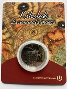 Kazachstan 100 tenge 2019”Motyl Osadnik kostrzewie”