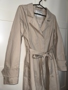 jasny beżowy płaszczyk ZARA rozm. S + gratis