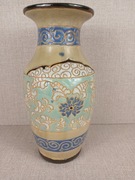 Wazon na kwiaty w greckim stylu Ceramika szkliwiona H - 30 cm