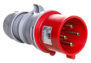 Wtyczka siłowa 32A 4p IP44 3 fazowa 400V
