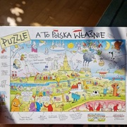 Puzzle A to Polska właśnie. 1000 el. Mleczko