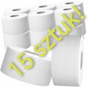 Papier toaletowy JUMBO 100 m celuloza 2 warstwowy 15 sztuk 