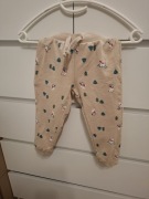 98 cm so cute beżowe spodnie dresowe dres dresy dziecięce spodenki 