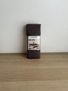 Prześcieradło z mikrofazy z gumką Smukee 160x200 ciemnoszare