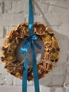 Wianek świąteczny, pachnący naturalny 