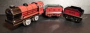 Vintage Hornby Pociąg Z 2 Wagonami Gauge 0