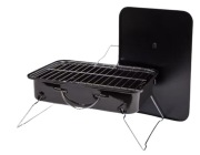 Przenośny grill piknikowy stalowy z rusztem