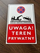Uwaga Teren Prywatny