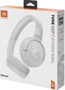 Słuchawki JBL TUNE 520BT białe nowe