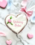 Piernikowe serce na Dzień Babci