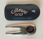 Oryginalny Pitchfork Callaway Golf – Widełki z Markerem i Etui. 