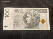 Banknot kolekcjonerski 100 zł DI 2012 r