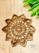 Ręcznie robione podkładki pod kubek