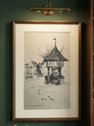 Jan Kanty Gumowski, Studnia w Lublinie, 1918, oryginał, judaika