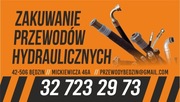 Zakuwanie przewodów hydraulicznych