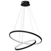 Lampa wisząca LED Hoop 51W 4000K 2350lm czarna