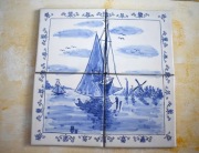 Kafelki kafle styl holenderski delft ręcznie malowane