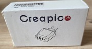 NOWA biała ładowarka sieciowa zasilacz USB CREAPICO 35W 4-portowa
