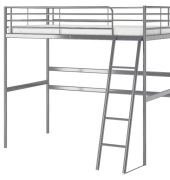 Łóżko ikea svärta