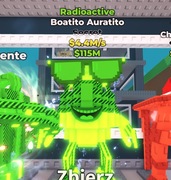 ROBLOX STEAL A BRAINROT BOATITO AURATITO RADIOACTIVE 4.4M/S