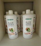 Zestaw 6 butelek Żelu Aloesowego LR Aloe Vera Peach 1L