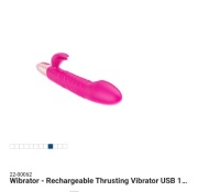 Wibrator Rechargeable Trusting Vibrator USB Królik