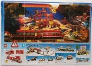 Lego rozkładana broszura 1990 Pewex  Vintage Plakat