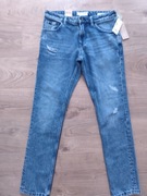 Spodnie jeansy TOM TAILOR Aedan Straight męskie dżinsy zwężane nowe 31/34
