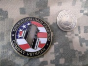 Challenge coin Operation Iraqi Freedom OIF