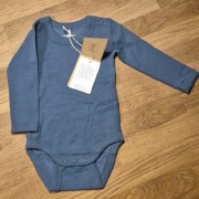 Wełniano /bawełniane body dla niemowlaka 68cm, 6m