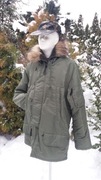 Kurtka wojskowa US Alaska N3B parka zimowa Mil-Tec powystawowa metka