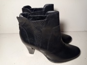 Botki skórzane URBAN BY GEMO