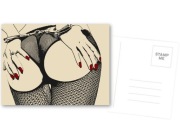 Oryginalna kolekcjonerska pocztówka erotyczna #11