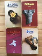 Clasicos de filosofia 4 libros Platon Aristoteles Schopenhauer Nietzsche