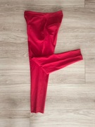 NOWE * Zara * czerwone spodnie chinosy do kostek eleganckie * 34 XS