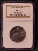 5 zł złotych 1974 Rybak