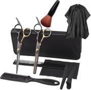 Zestaw profesjonalnych nożyczek do cięcia włosów