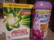 Ariel + Płyn do płukania Kuschelweich BlutenFrische 1,0l 