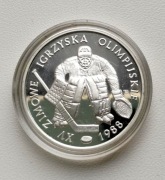 500zł. XV Zimowych Igrzysk Olimpijskich w Calgary (1988). NBP hokeista (18)