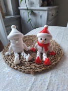 Bałwanki ozdoba świąteczna