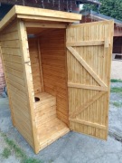 WC, toaleta, Kibelek drewniany 