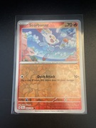 Scorbunny 026/142 Reverse Holo Stellar Crown Pokemon TCG