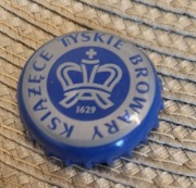 Kapsel Tyskie Książęce butelkowane Polska 