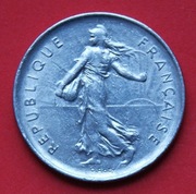 5  Franków  1971   r  -  Francja   Siewczyni 