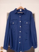 Kurtka jeansowa niebieska