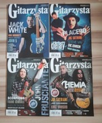 Magazyn Gitarzysta – 4 numery | stan idealny | studio nagrań, komponowanie