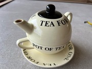 Zestaw do parzenia herbaty Tea for One 3w1 dzbanek filiżanka spodek | Boots