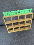 Minecraft stojak stand na figurki kinder joy